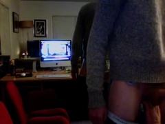 Guy wanted his neighbor to cum on his face after he blew him 4