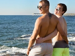 Blake and Gino love bareback ass fucking