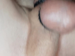 Plaything in the rump and jizm