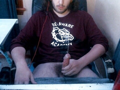 Pissing my clothes and cumming