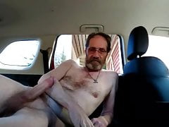 Mature car wanker