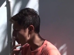 Matteo Spanking For Smoking