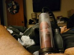 Pump Session Followed By Cumshot