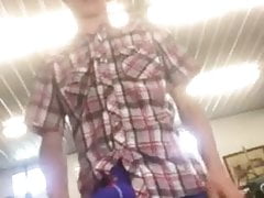 Redneck Jock sends video to his gf