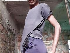 Boy wearing panty first time