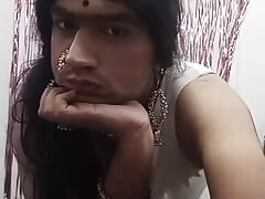 Desi Crossdresser Striptease