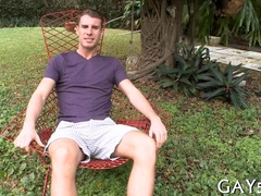 Watch this hot dude getting his ass drilled hard and deep by a stiff rod