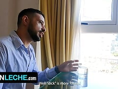 Felipe Hires Julian For Private English Lessons But Instead He Learns How To Suck Cock