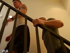Young horny muscle boys