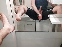Preparing my rubber Sissy pussy