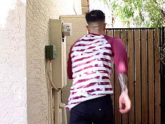 Assfuck, dark-hued, first-timer