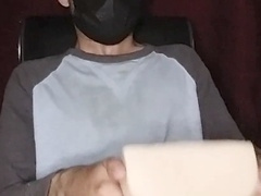 Youngest, masturbation cum, silicone pussy