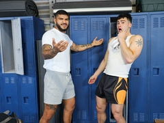 Helloojose & Dean Dallas's post workout bareback madness