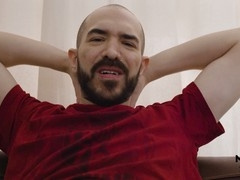 Creampie, reality, gay pov blowjob