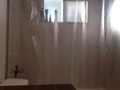 Twink takes shower while being recorded