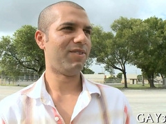 Watch this hot chick get his mouth and ass destroyed by a dude