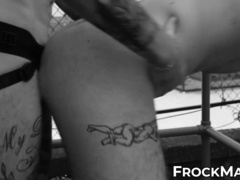 Hot daddy Aiden Dean licked and banged hard the wet pussy of gorgeous Leo Lovely