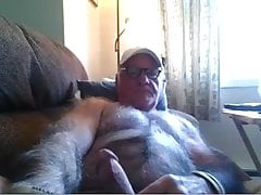 grandpa stroke on webcam