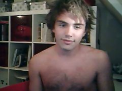 Boy Cums on Webcam