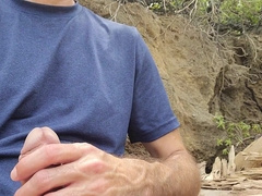 Urinating at the Beach