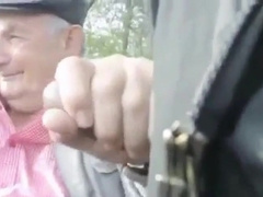 Grandpa in park 7