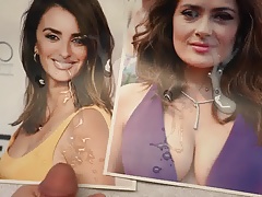 Cum Tribute: Penelope Cruz Sanchez and Salma Hayek Pinault