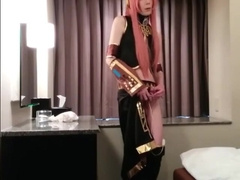 Amateur Asian CD cosplay jo 3