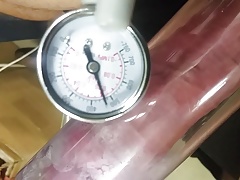 Horny pumped cock