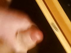 Quick Wank and Cum on Self