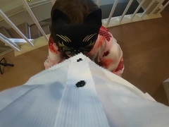 Japanese Crossdresser Ayumi Blowjob Analsex Creampie Yukata 018