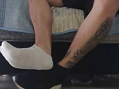 Latino Big feet