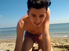 Hottie On The Beach