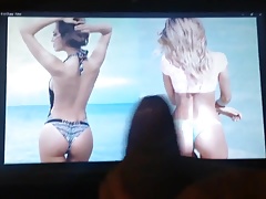 Irina Shayk and Candice Swanepoel cum tribute