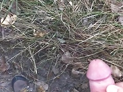 Cumming in the woods