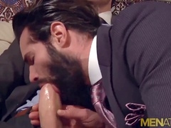 Muscle guys, beard blowjob, beards