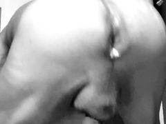 B&W upclose dildo