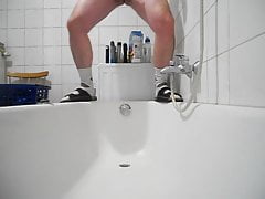 in bath