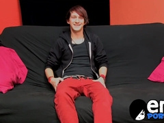 Andy Kay strokes his way to orgasmic bliss in his young years