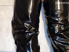 Wet Lesson For Mischievous Neighbor Stud! Part three of three