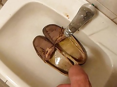 Piss in wifes well used flats