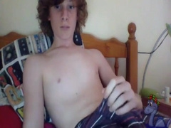 Curly 18yo Boys Porn Jerks