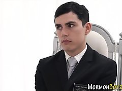 Tied mormon teen jizzes