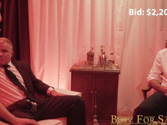 Voyeur group of mature gentleman fuck young twink gay