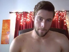 HandsomeGUy cum on cam