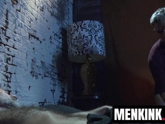 Zak Bishop seduces stepdad Lance Charger to ravage his asshole