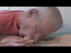 Sucking my boys cock