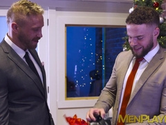 Rough and wild ass fucking by ceo Mateo Tomas and assistant Marcus McNeill