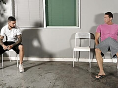 Office sex scene with Pierce Paris and Teo Carter