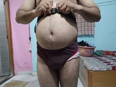 I put my wifey's saree on in public and got wild with her