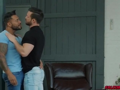 Javi Gray And Viktor Rom In And Engage In Intense Anal Sex